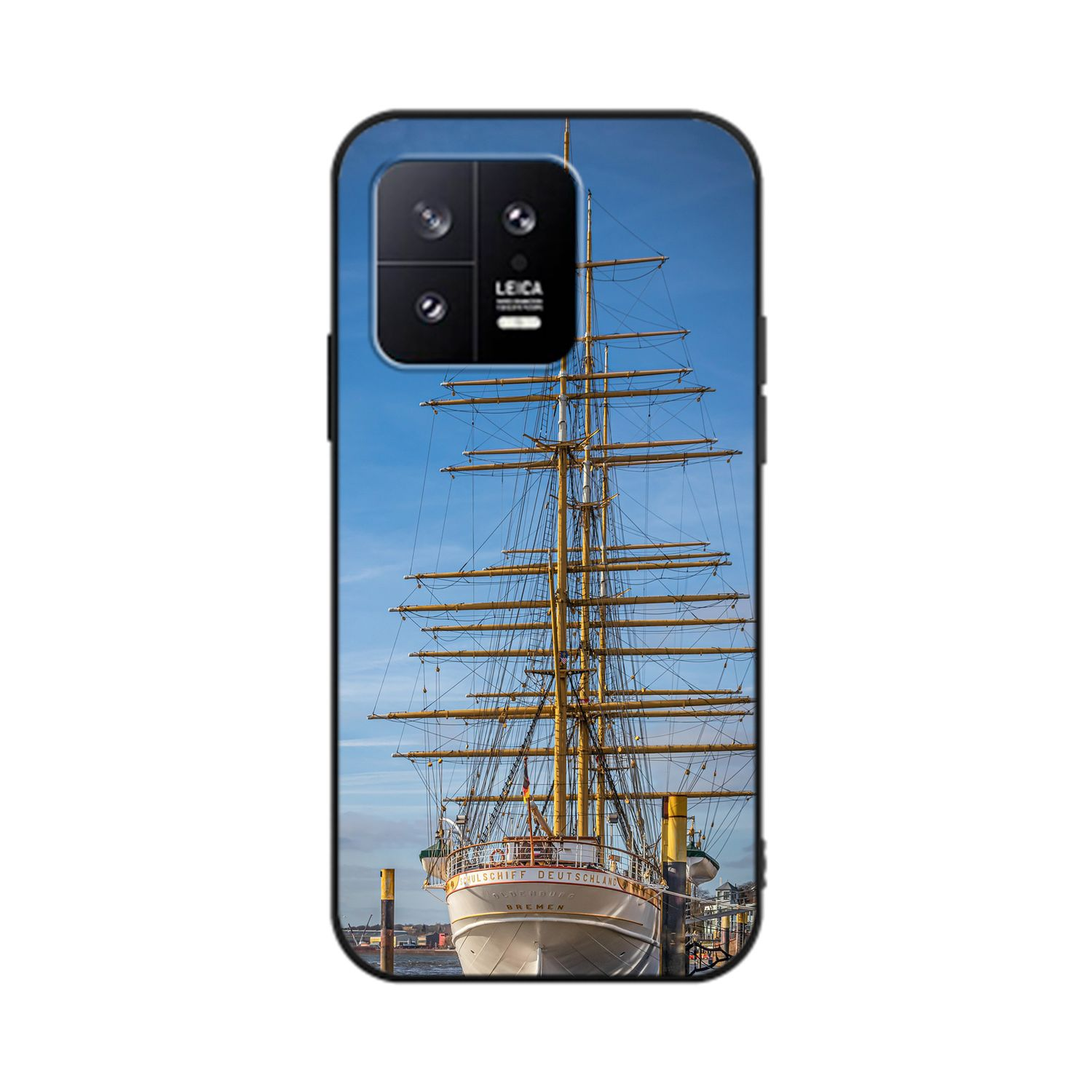 Xiaomi, Case, Backcover, KÖNIG DESIGN 13, Segelboot