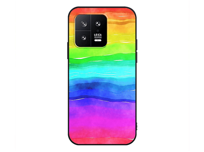 DESIGN 13, Xiaomi, KÖNIG Case, Regenbogen Backcover,