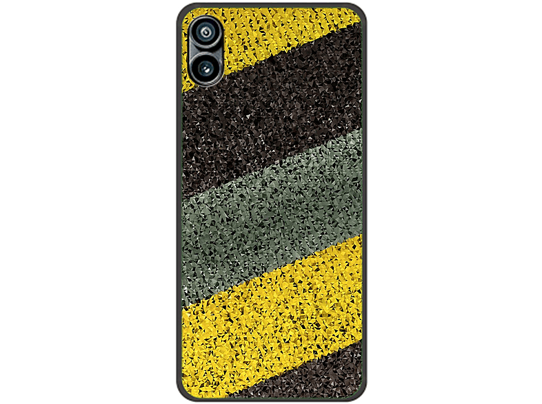 Phone Streifen Case, 1, Nothing, Backcover, KÖNIG Abstrakt DESIGN