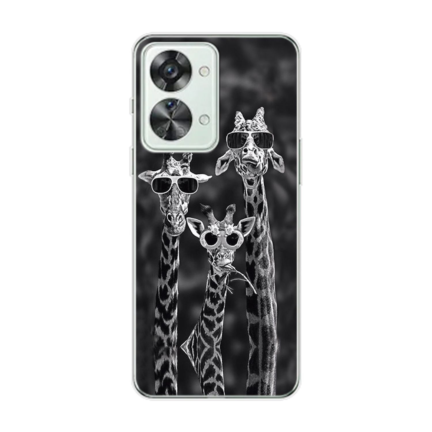 Giraffen Nord KÖNIG DESIGN 2T, 3 Backcover, Case, OnePlus,