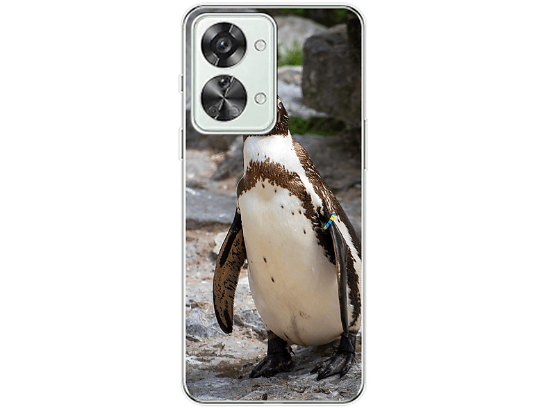 KÖNIG DESIGN Case, Backcover, Pinguin OnePlus, 2T, Nord