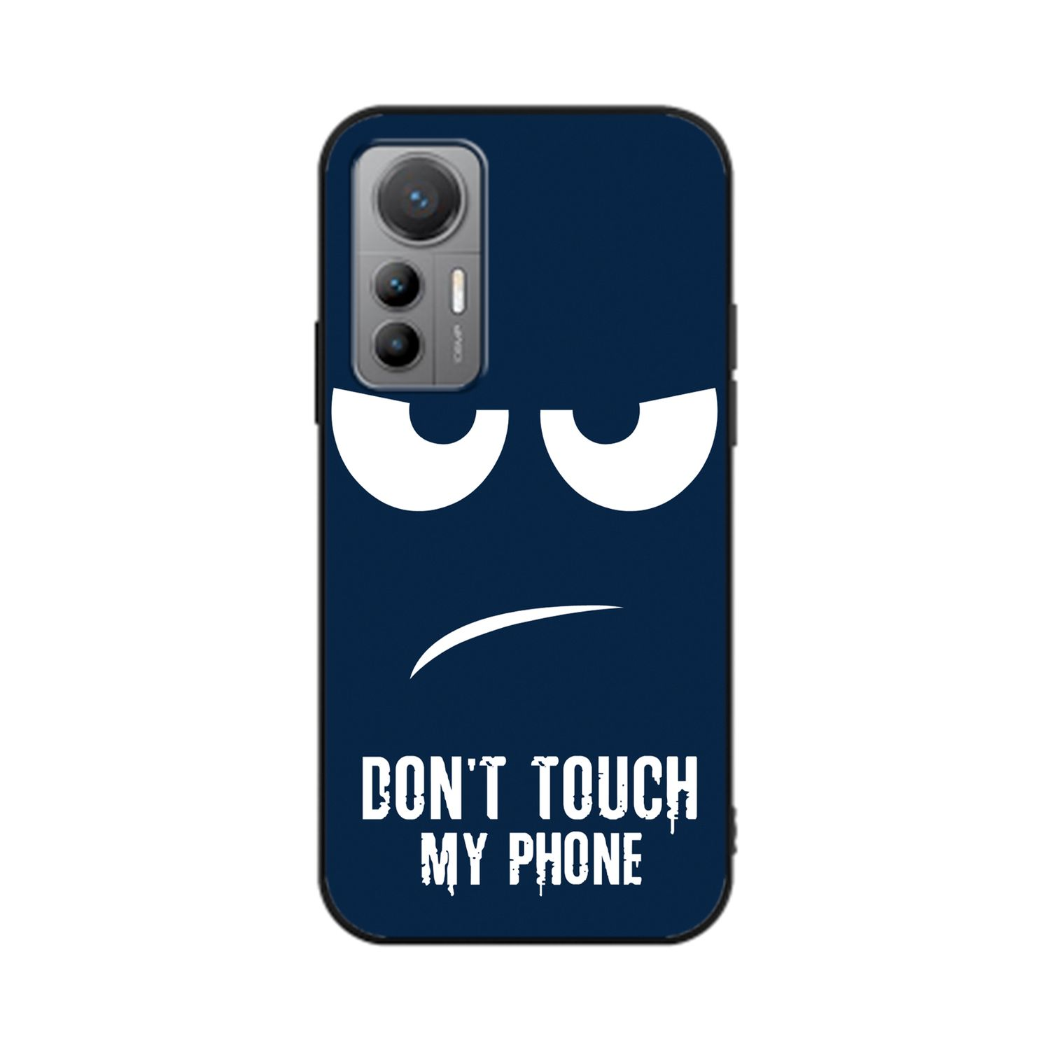 KÖNIG DESIGN My Touch Lite, Backcover, Blau 12 Dont Xiaomi, Phone Case