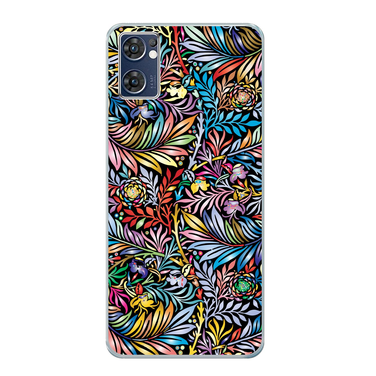 KÖNIG X5 Backcover, DESIGN Find Blumenmuster Case, Lite, Oppo,