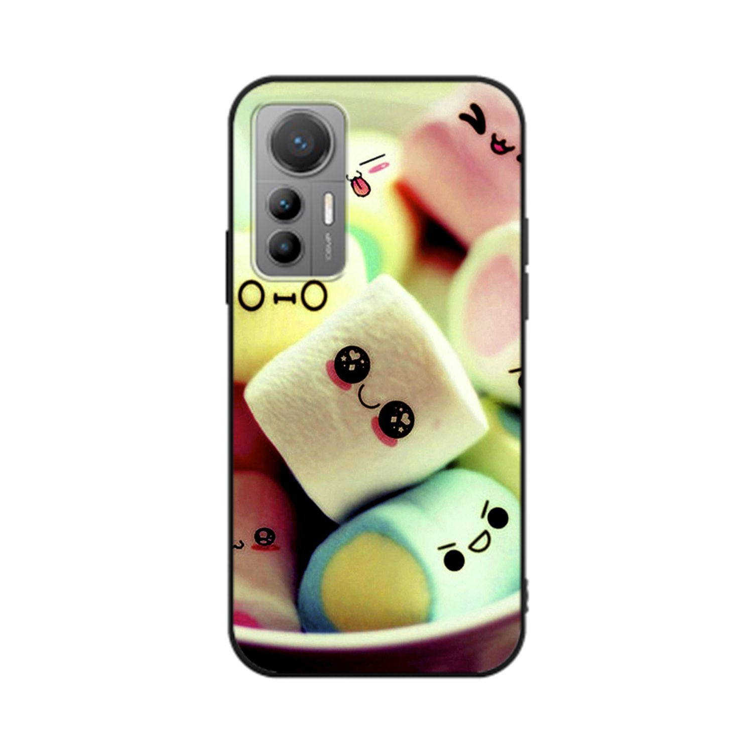 Xiaomi, Backcover, Case, KÖNIG 12 Lite, Marshmallows DESIGN