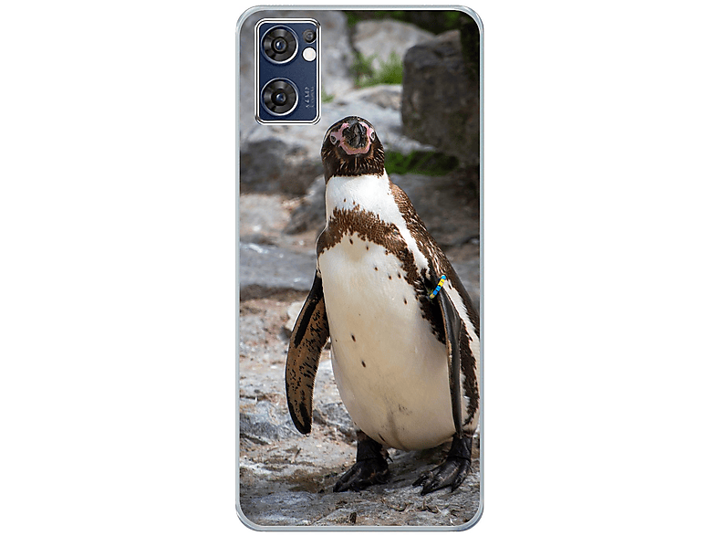KÖNIG DESIGN Case, Backcover, X5 Oppo, Pinguin Find Lite