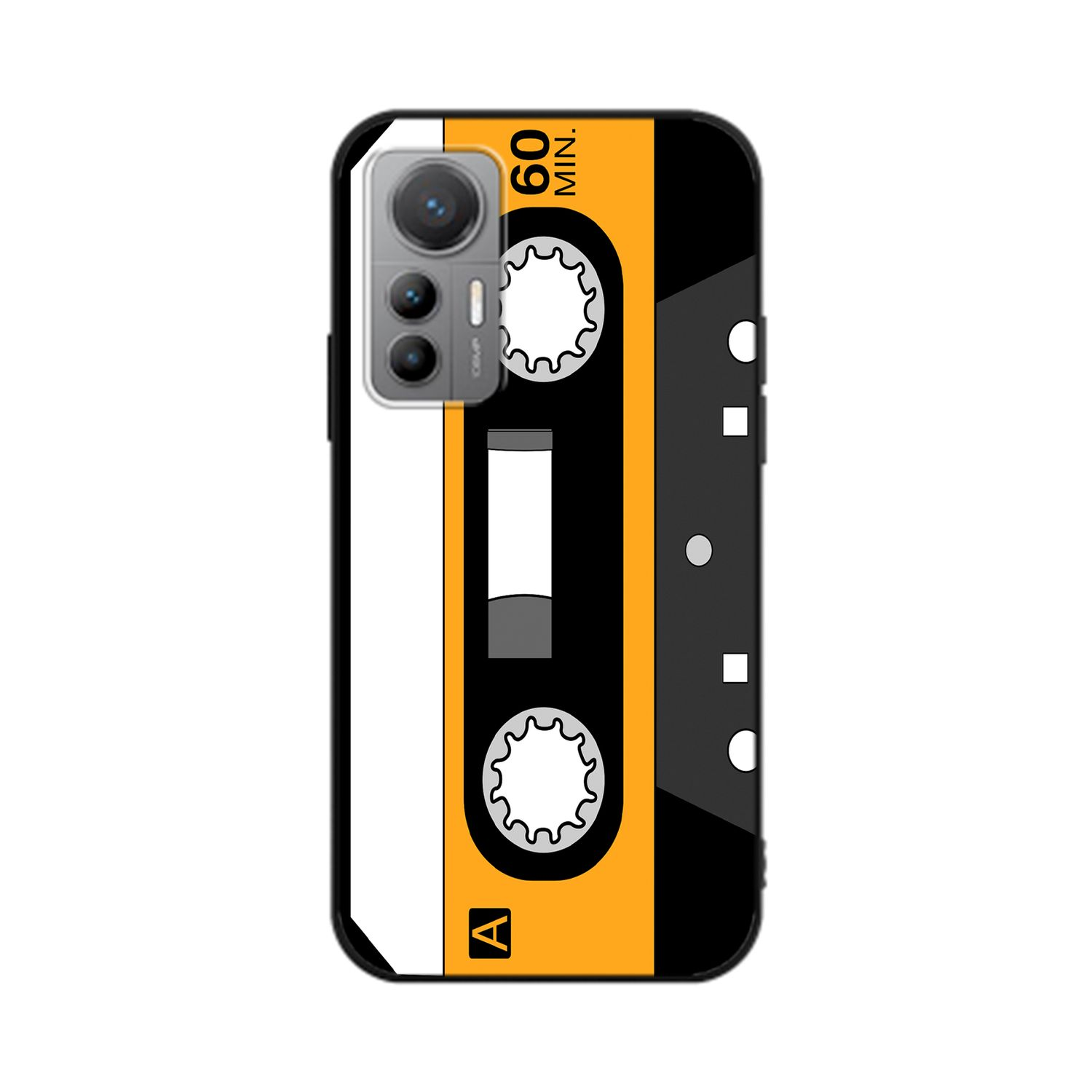 Kassette Backcover, Case, DESIGN Lite, Retro Xiaomi, KÖNIG 12