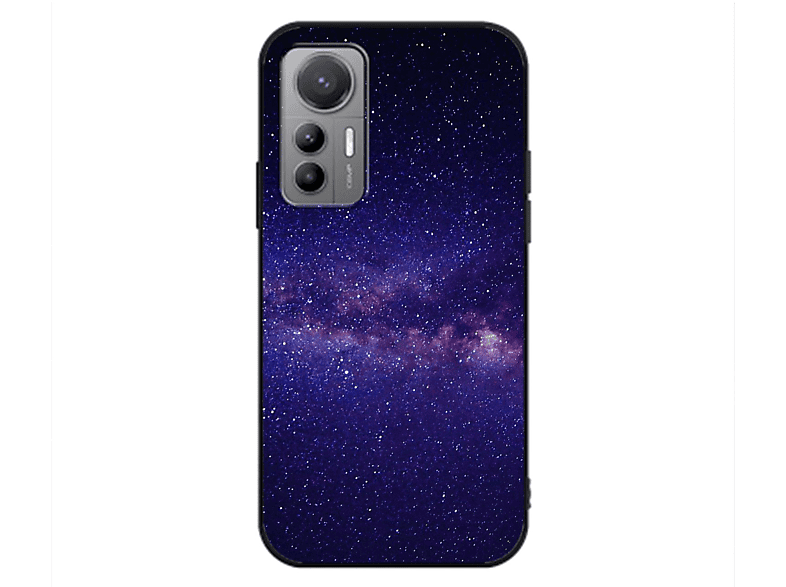 Sternenhimmel DESIGN KÖNIG Backcover, Xiaomi, 12 Lite, Case,