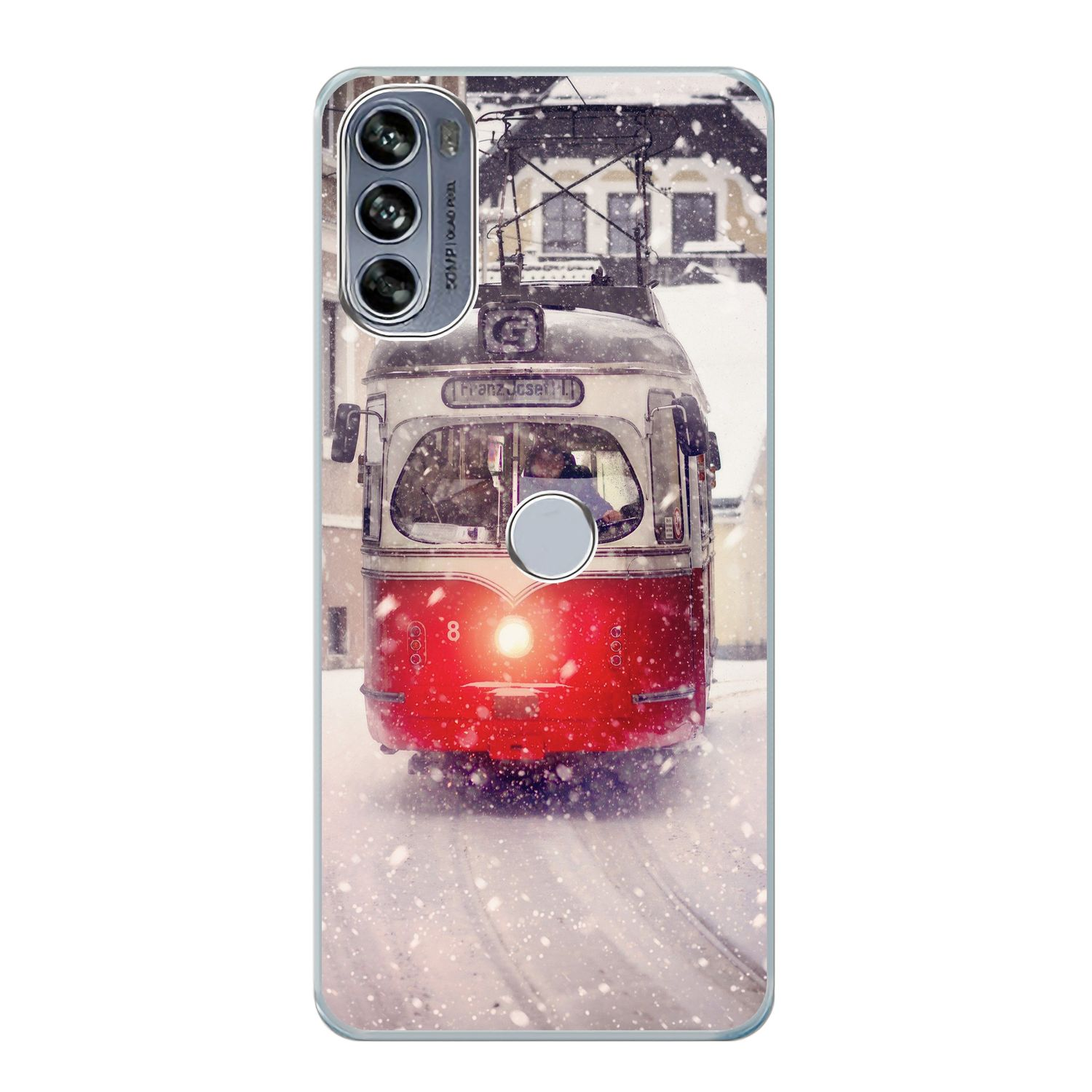 Straßenbahn Case, Moto Motorola, 30 Edge DESIGN KÖNIG Backcover, Pro,
