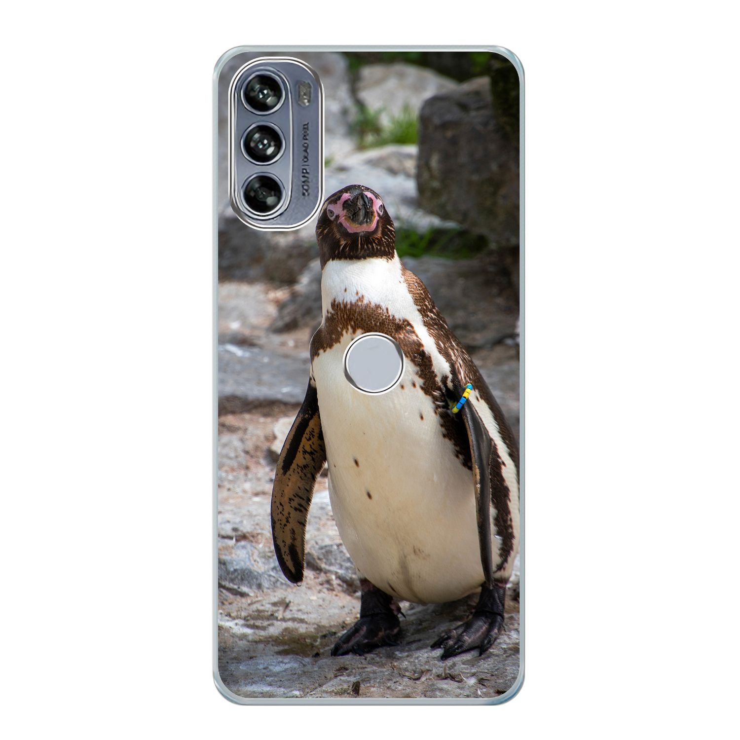 Motorola, DESIGN Pinguin Edge KÖNIG Pro, Backcover, Moto Case, 30