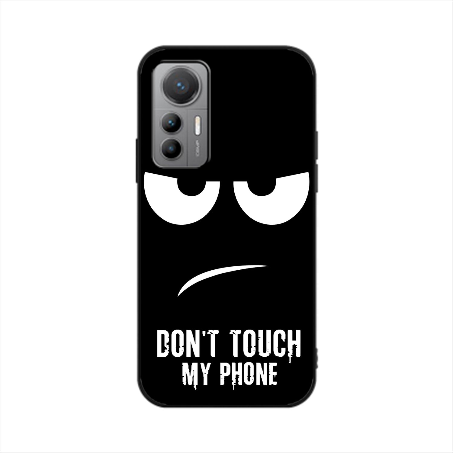 Case, Backcover, DESIGN Schwarz My Xiaomi, Touch Dont KÖNIG Lite, Phone 12