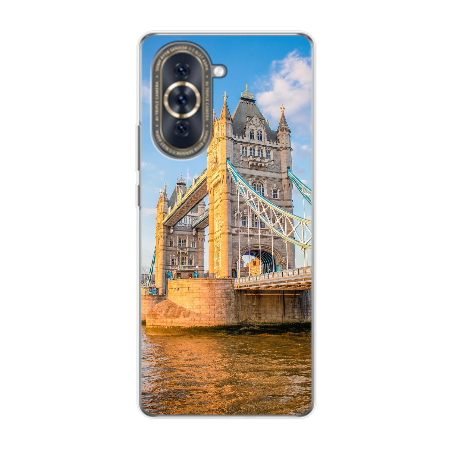 KÖNIG DESIGN Case, Backcover, Bridge Huawei, nova 10, Tower