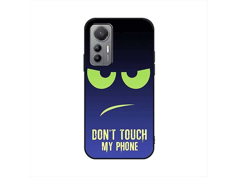 Xiaomi, My Touch Grün Blau KÖNIG 12 Lite, Phone Case, Dont DESIGN Backcover,