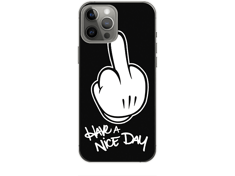 KÖNIG DESIGN Case, Backcover, Apple, iPhone 14 Pro Max, Have a nice Day