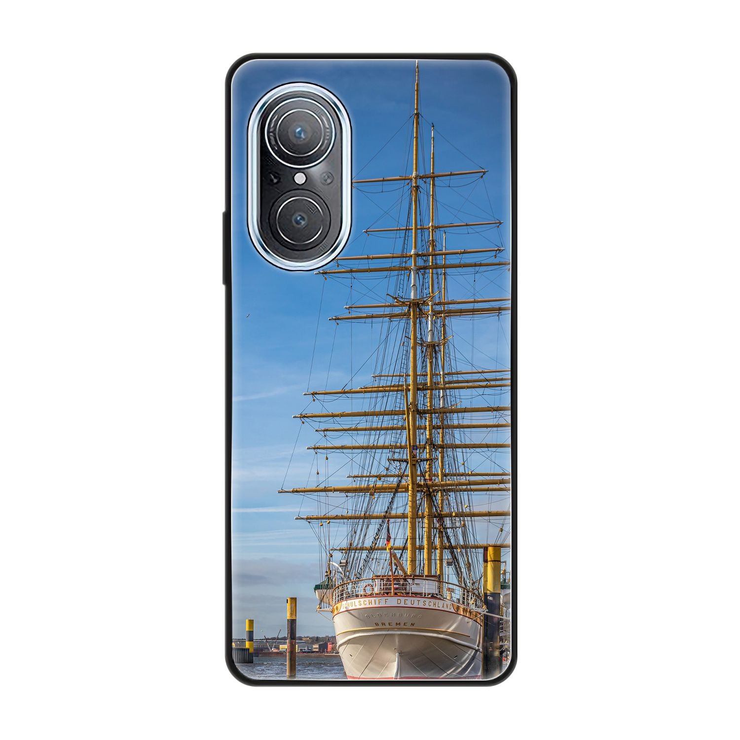 KÖNIG DESIGN Case, Huawei, Segelboot nova Backcover, SE, 9