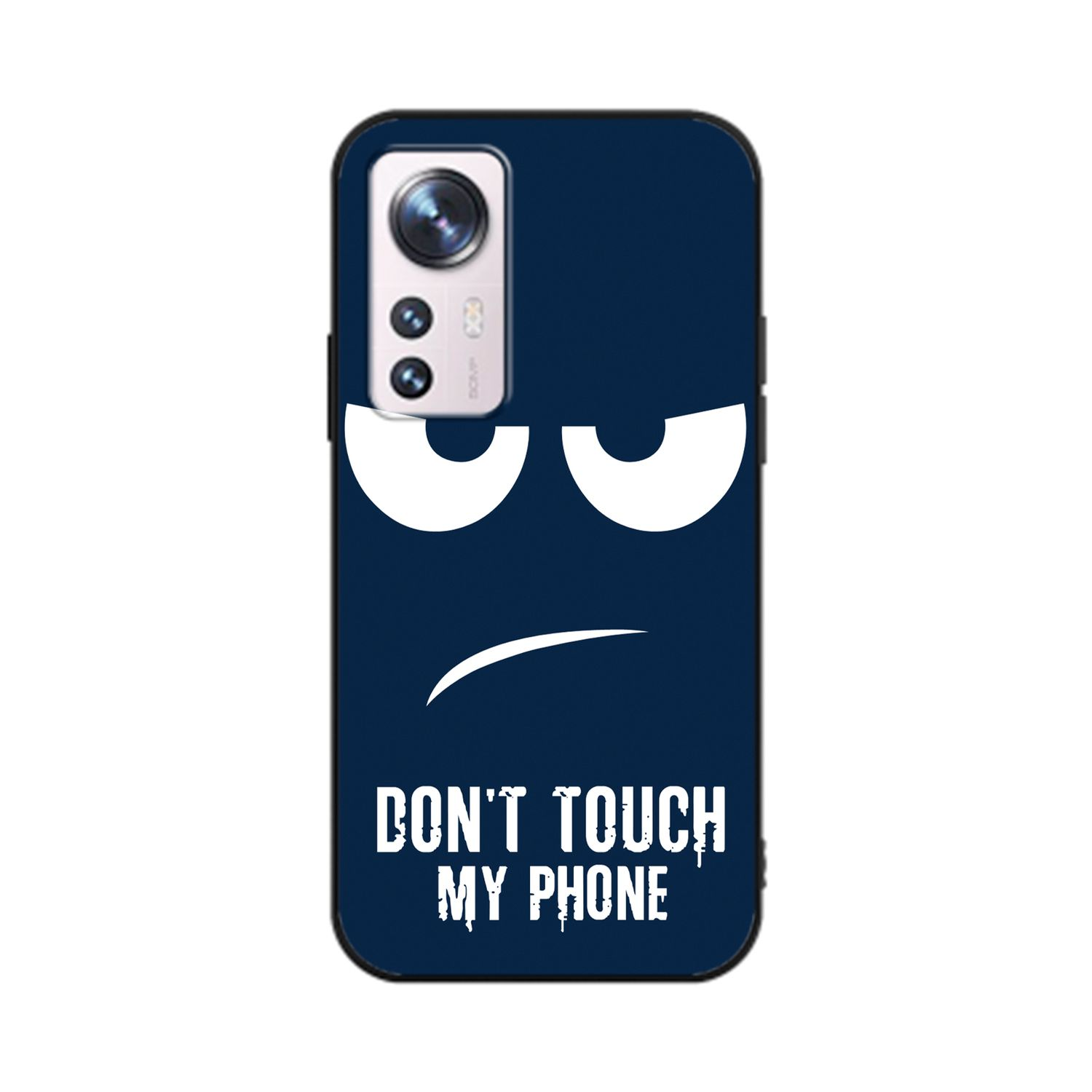 Phone Xiaomi, KÖNIG Touch Backcover, Case, Blau Pro, DESIGN My 12 Dont