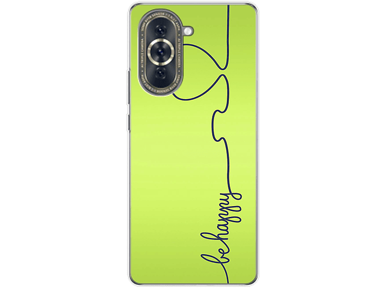 Be Grün Happy nova KÖNIG Huawei, Backcover, DESIGN 10, Case,