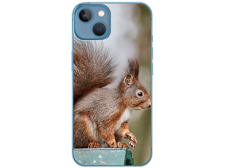 KÖNIG DESIGN Case, Backcover, Apple, iPhone 14 Plus, Eichhörnchen