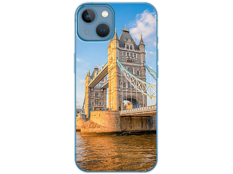 KÖNIG DESIGN Case, Backcover, Apple, iPhone 14 Plus, Tower Bridge