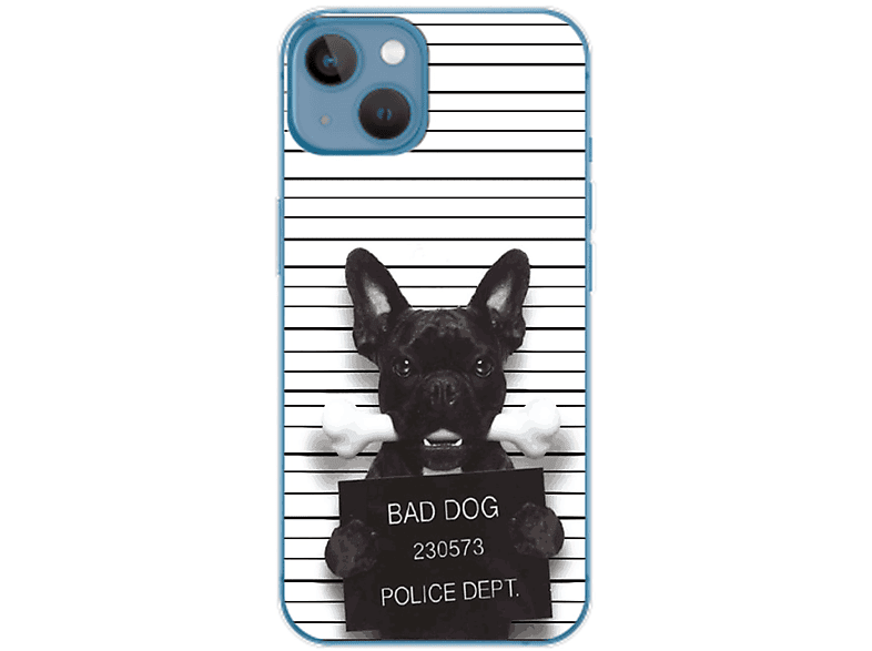KÖNIG DESIGN Case, Backcover, Apple, iPhone 14 Plus, Bad Dog Bulldogge