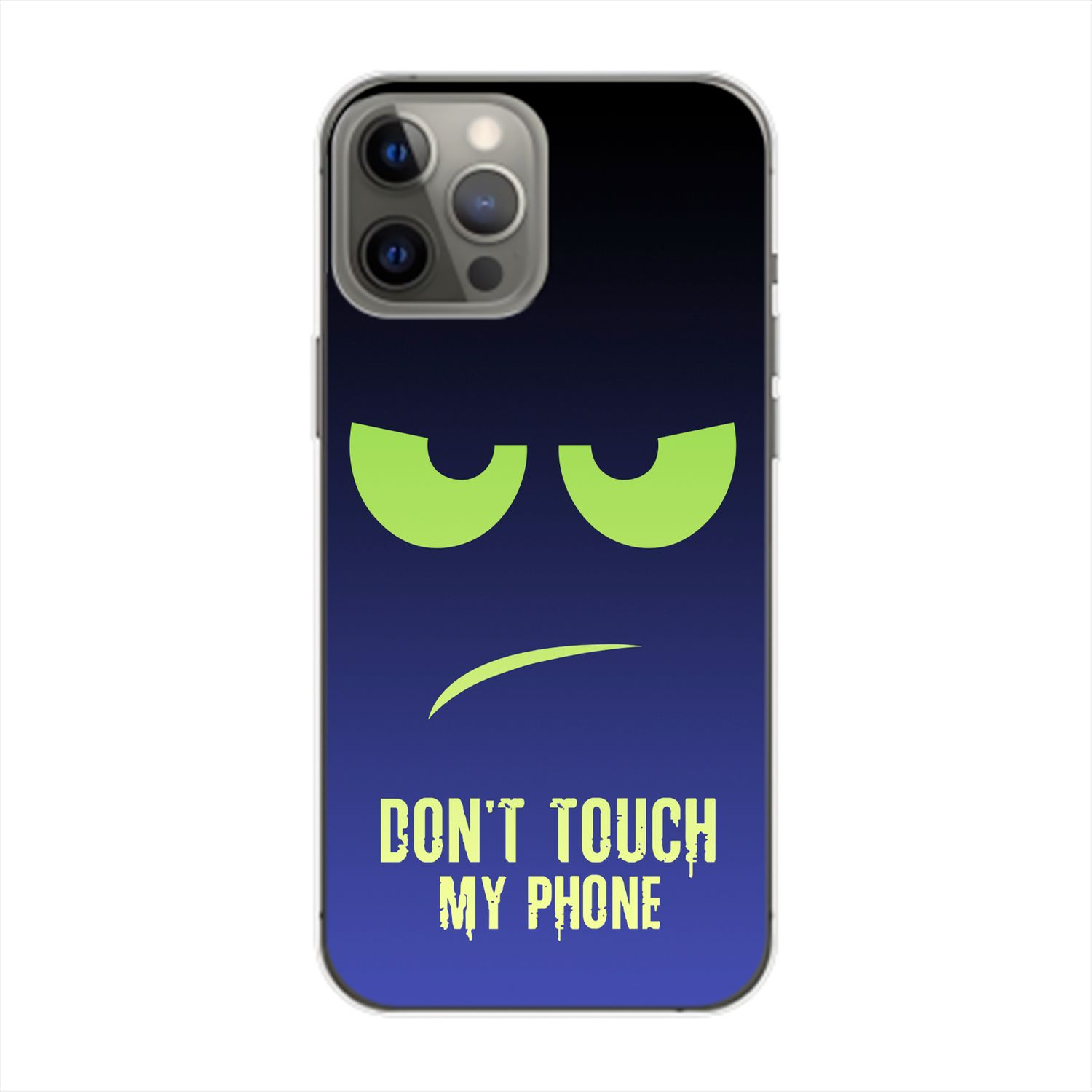 KÖNIG DESIGN Case, Backcover, Dont iPhone Max, Touch Phone Pro Grün 14 Blau Apple, My