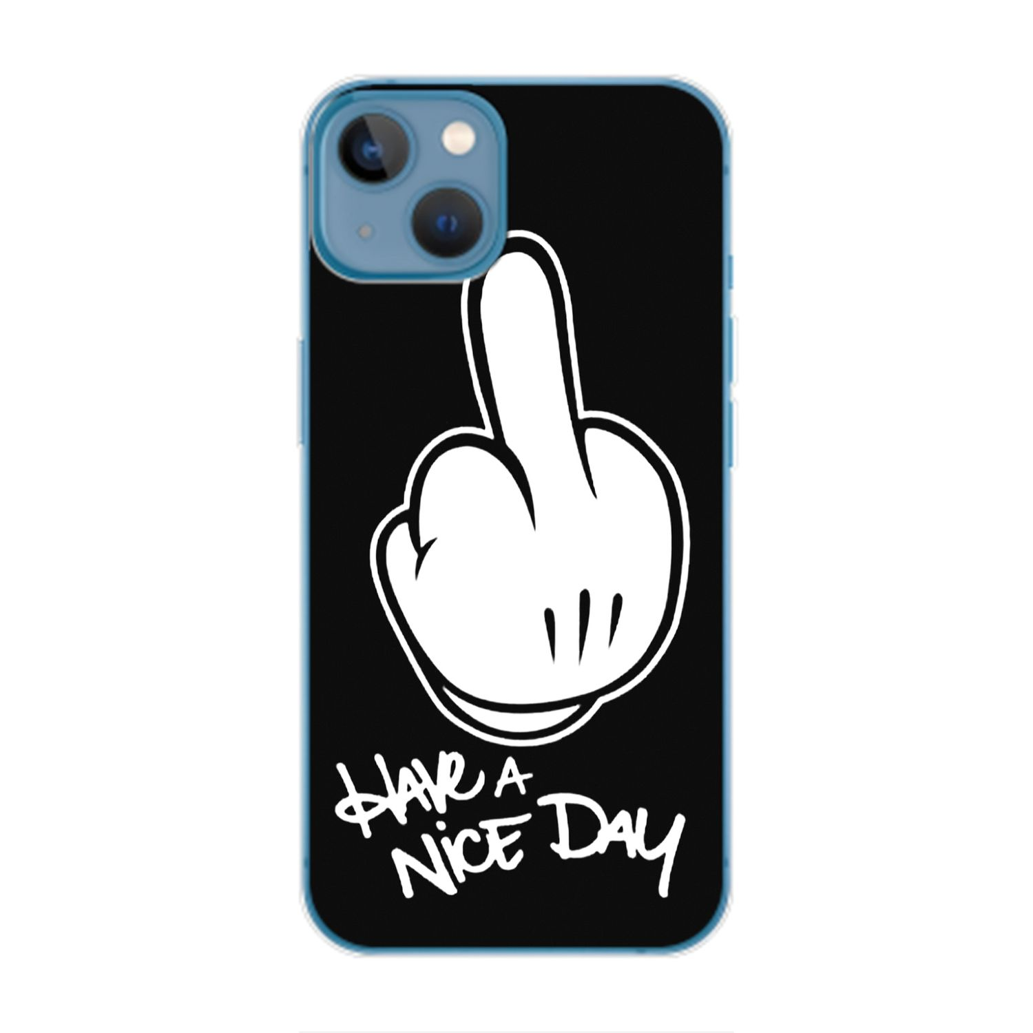Have iPhone Case, DESIGN Apple, Backcover, a Day KÖNIG Plus, nice 14