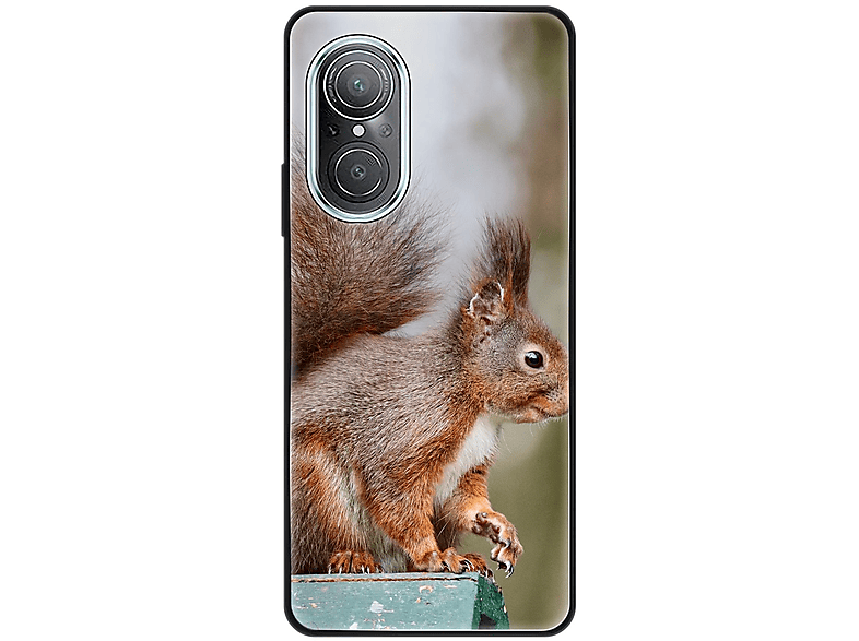 KÖNIG DESIGN Case, Backcover, Huawei, 9 Eichhörnchen nova SE