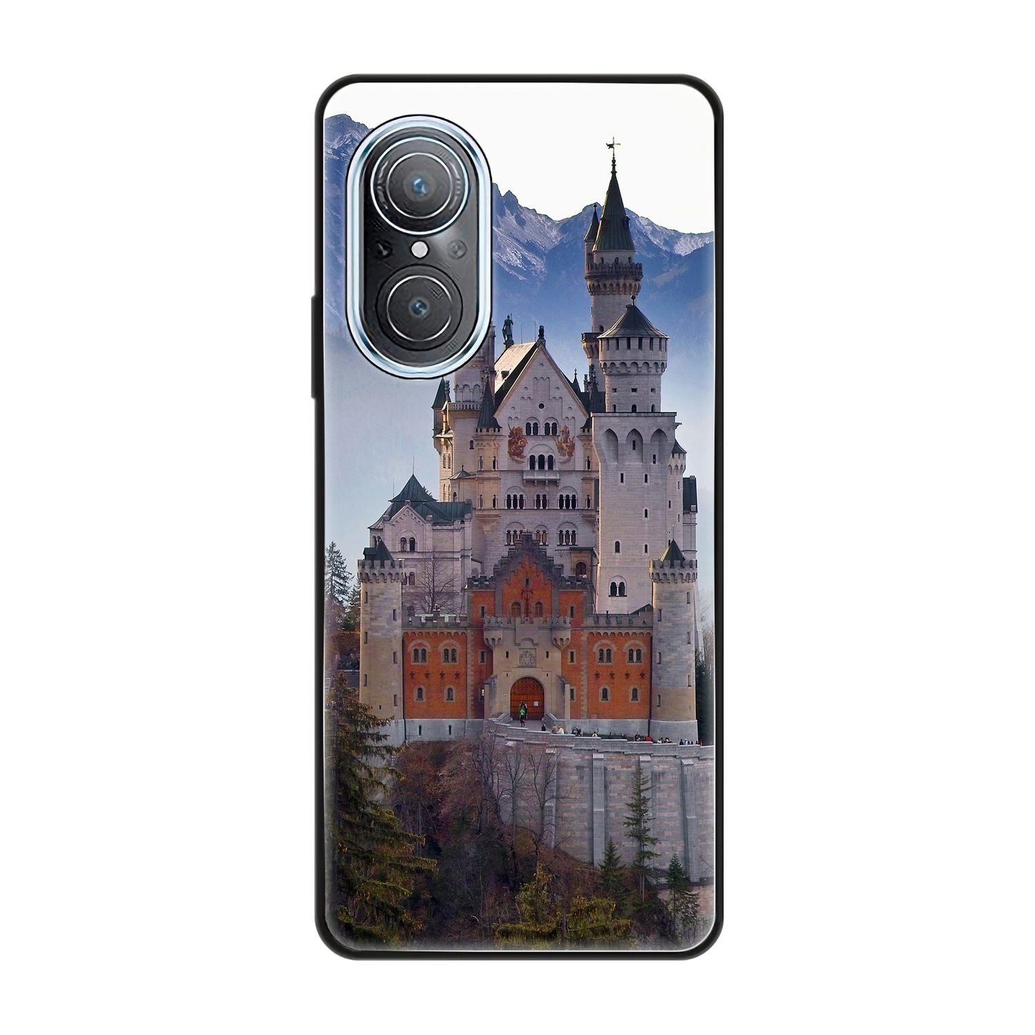 Case, Huawei, DESIGN Schloß Neuschwannstein 9 nova SE, Backcover, KÖNIG