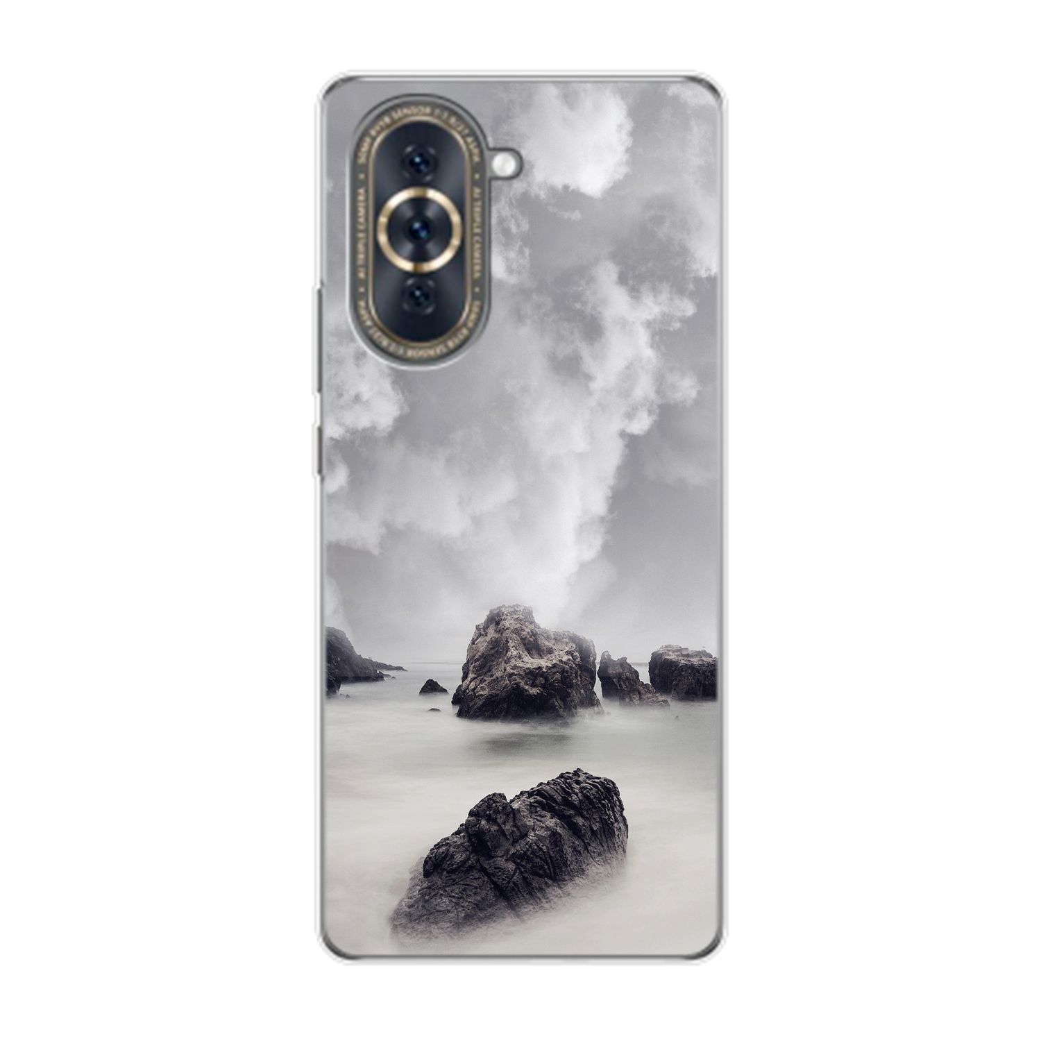 Backcover, Huawei, KÖNIG Wolken Case, nova 10, Felsen DESIGN