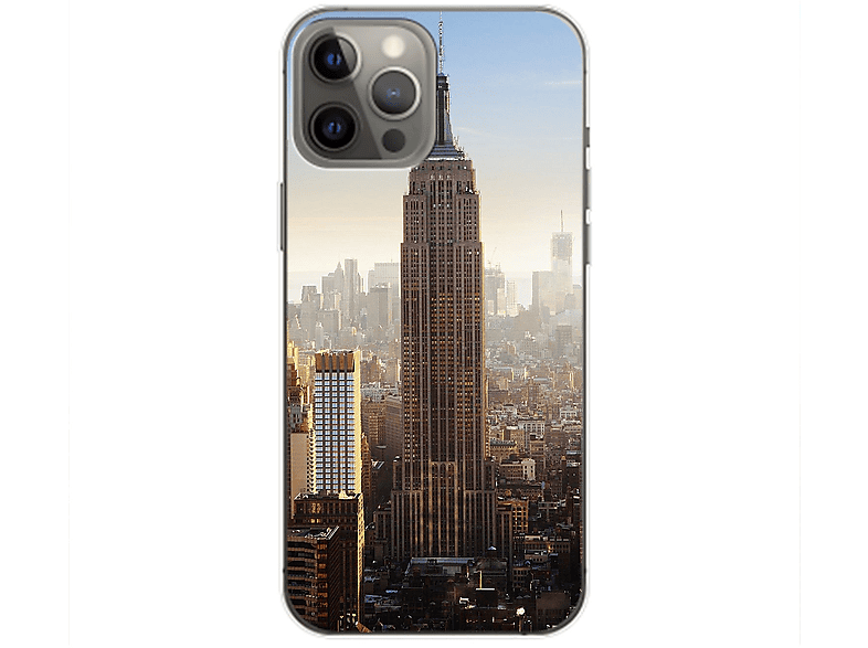 KÖNIG DESIGN Case, Backcover, Apple, iPhone 14 Pro Max, Empire State Building