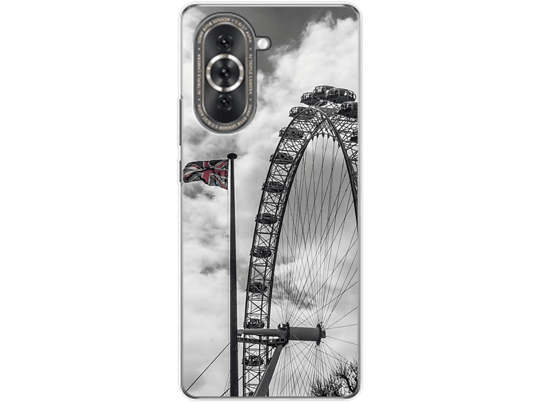 London Riesenrad 10, KÖNIG Huawei, nova Case, DESIGN Backcover,