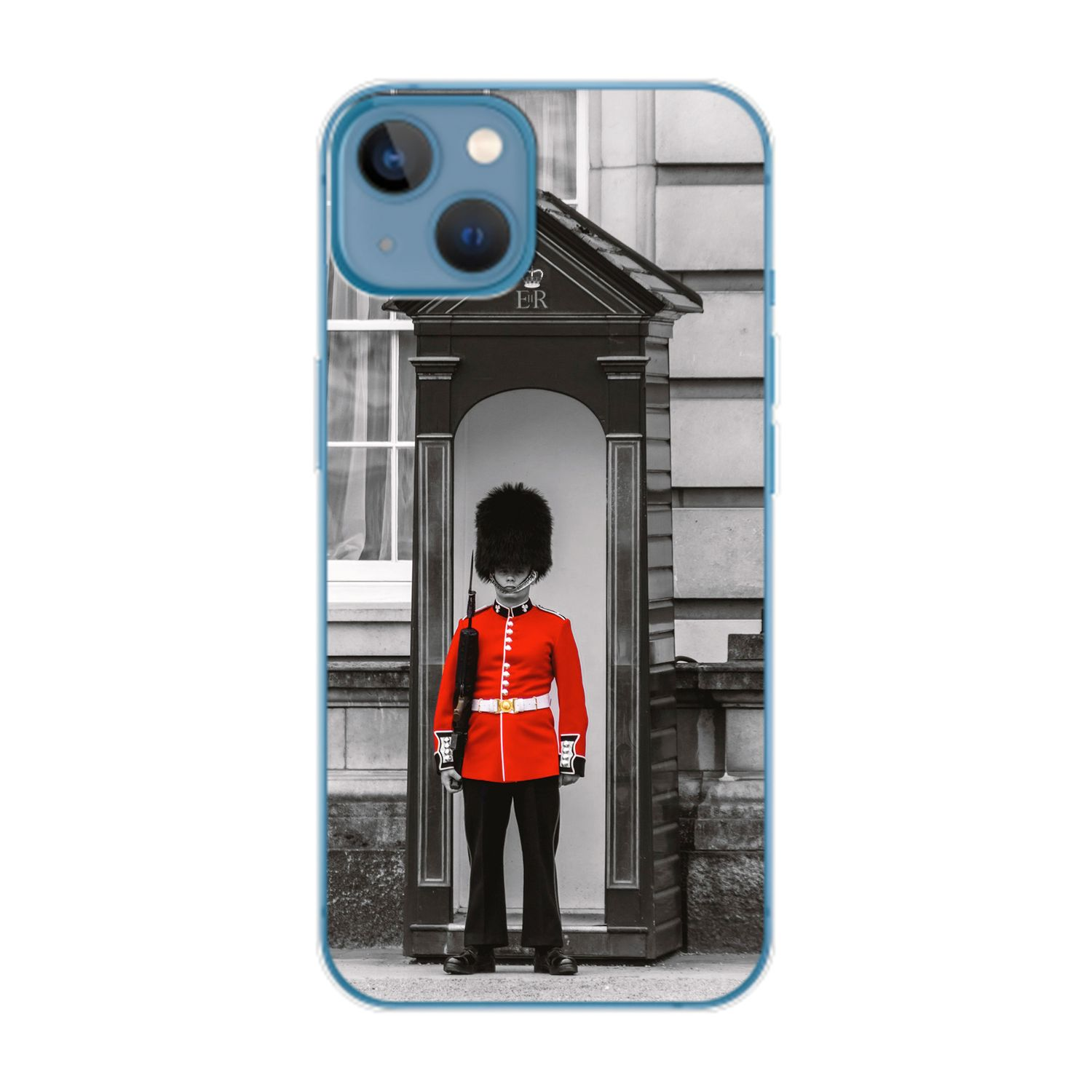 KÖNIG DESIGN Case, Backcover, Bobby iPhone Plus, England Apple, 14