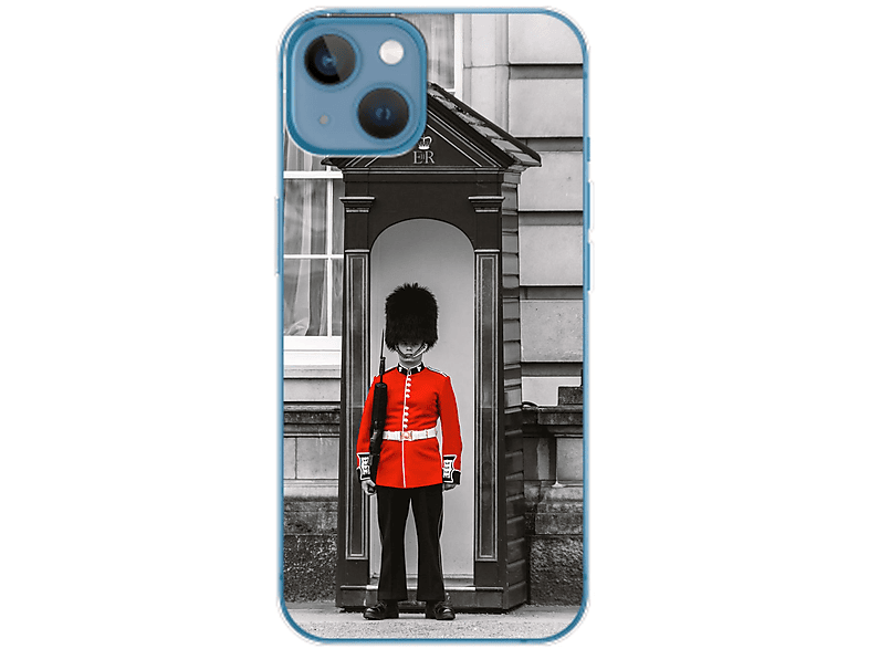 KÖNIG DESIGN Case, Backcover, Bobby iPhone Plus, England Apple, 14
