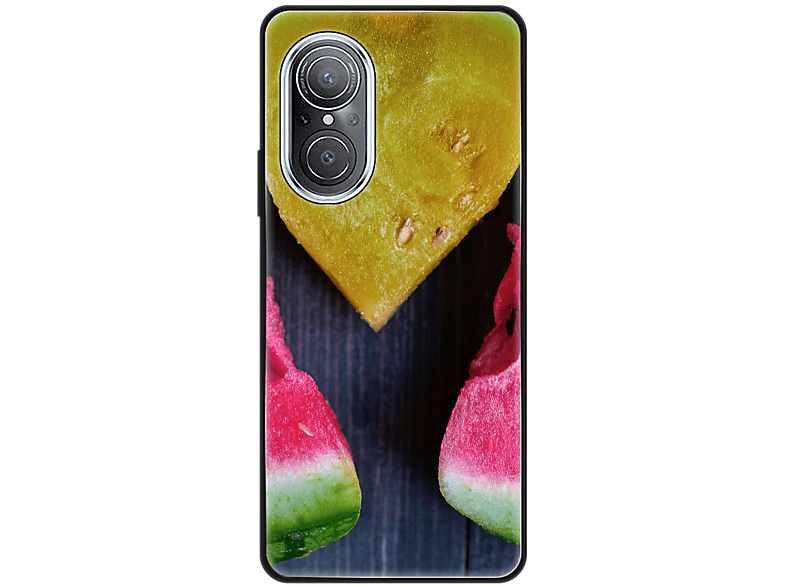 Wassermelone Huawei, KÖNIG nova 9 DESIGN Backcover, Case, SE,