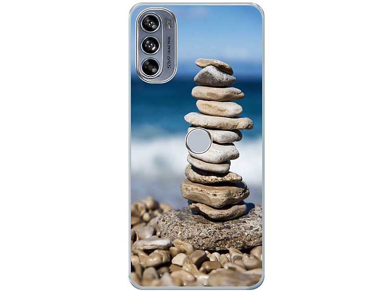 Motorola, Steine 30 Case, Backcover, Edge KÖNIG Pro, DESIGN Moto