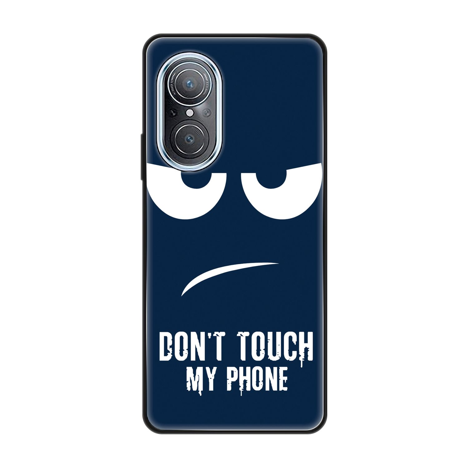 Phone SE, 9 My Touch Huawei, KÖNIG nova DESIGN Dont Backcover, Case, Blau