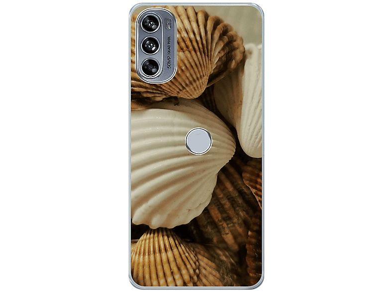Muscheln DESIGN Motorola, 30 Pro, Edge Case, Moto KÖNIG Backcover,