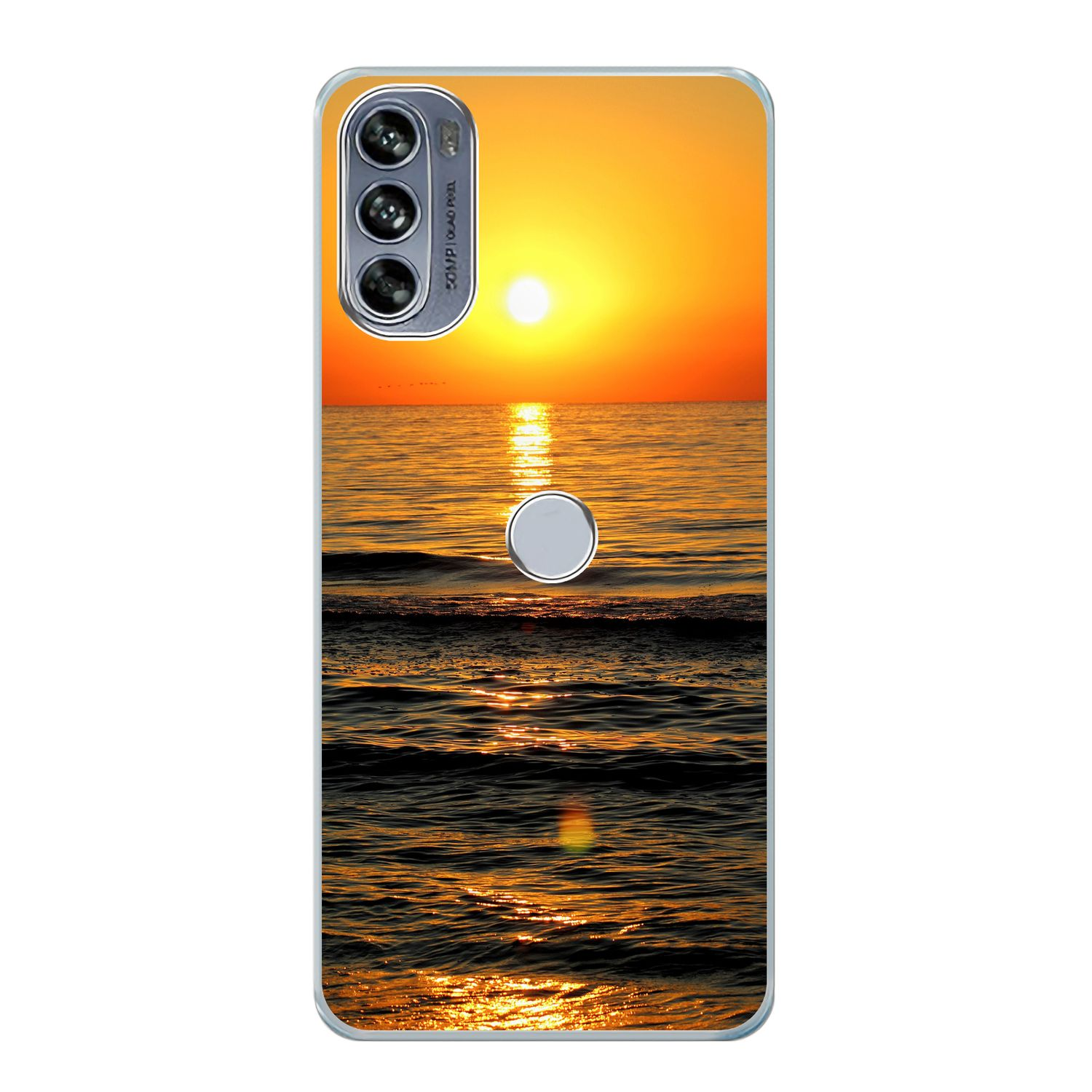 KÖNIG DESIGN Moto Pro, Motorola, Case, 30 Backcover, Sonnenuntergang Edge
