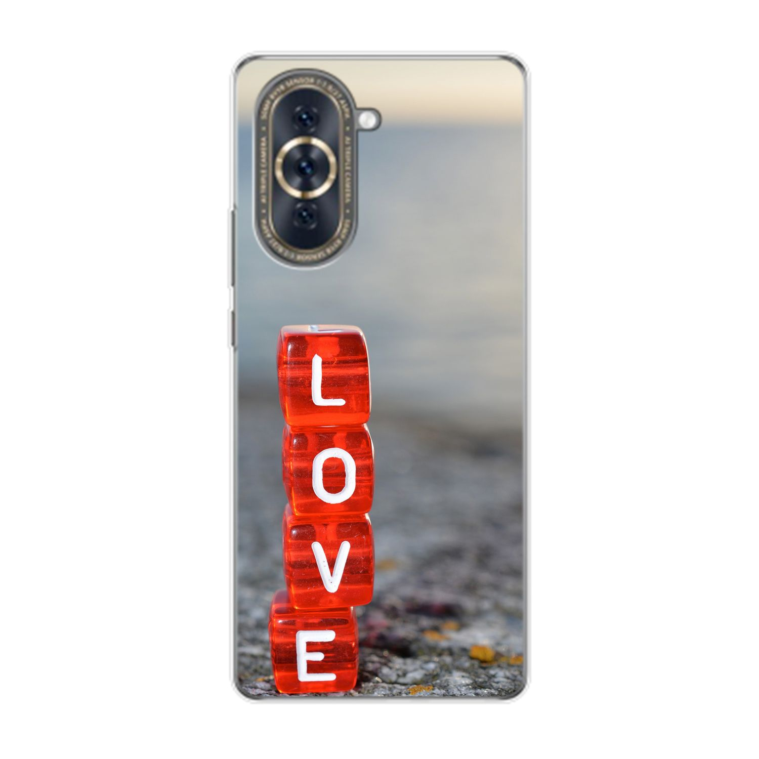 KÖNIG DESIGN Case, Backcover, Love Huawei, nova 10