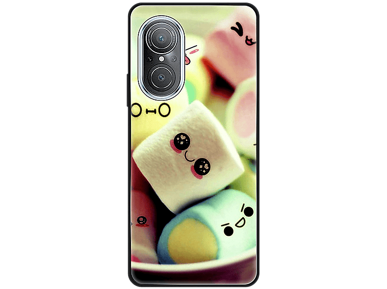 Marshmallows Case, DESIGN 9 KÖNIG nova Backcover, SE, Huawei,