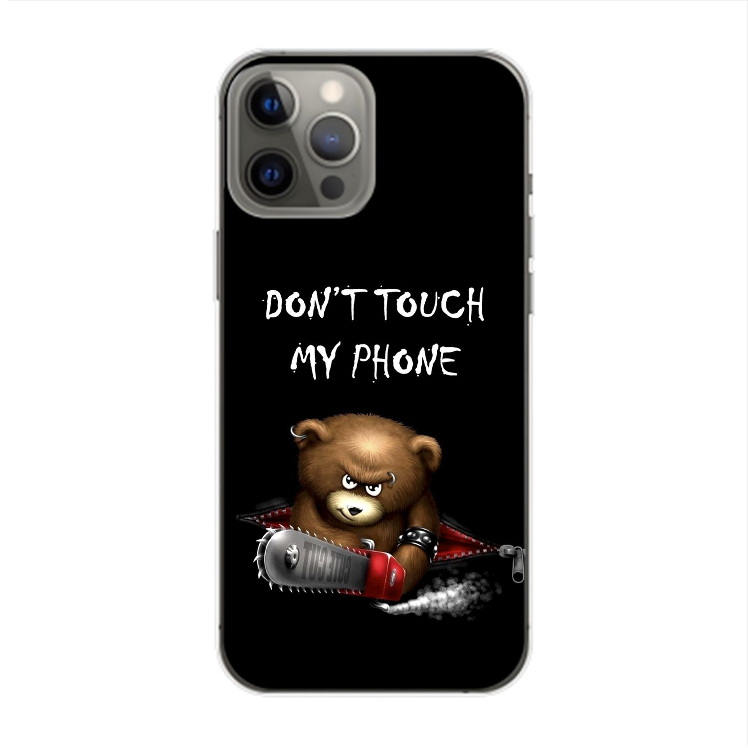 Dont Max, DESIGN Schwarz Apple, Case, Pro Bär 14 My KÖNIG iPhone Phone Backcover, Touch
