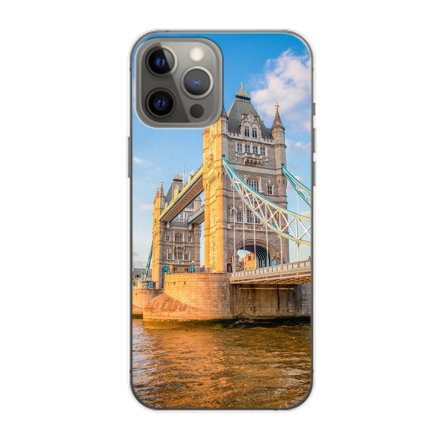 KÖNIG DESIGN Case, Backcover, 14 iPhone Tower Pro Max, Apple, Bridge