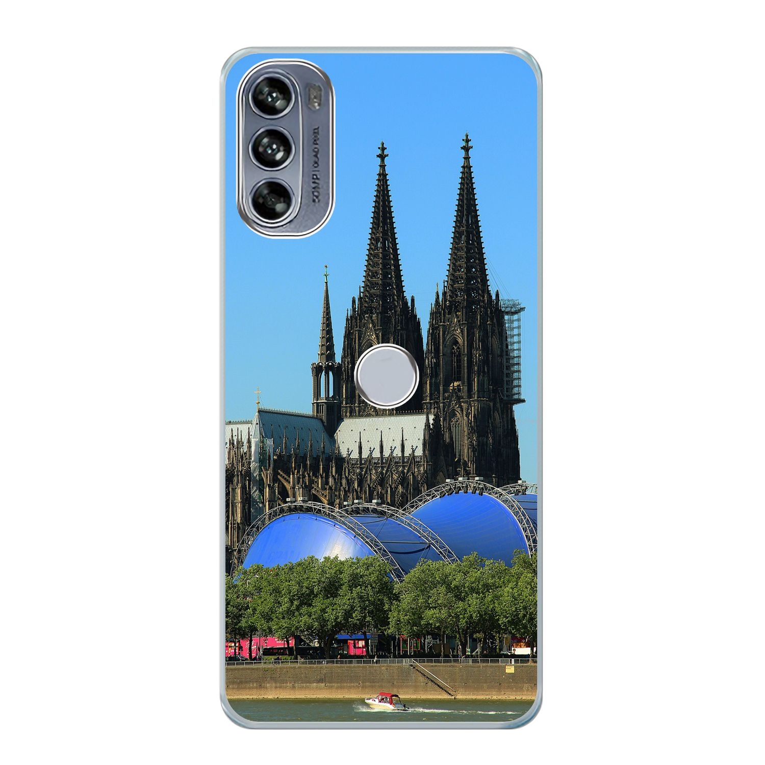 DESIGN Case, Kölner Backcover, Dom KÖNIG Edge Pro, Motorola, Moto 30