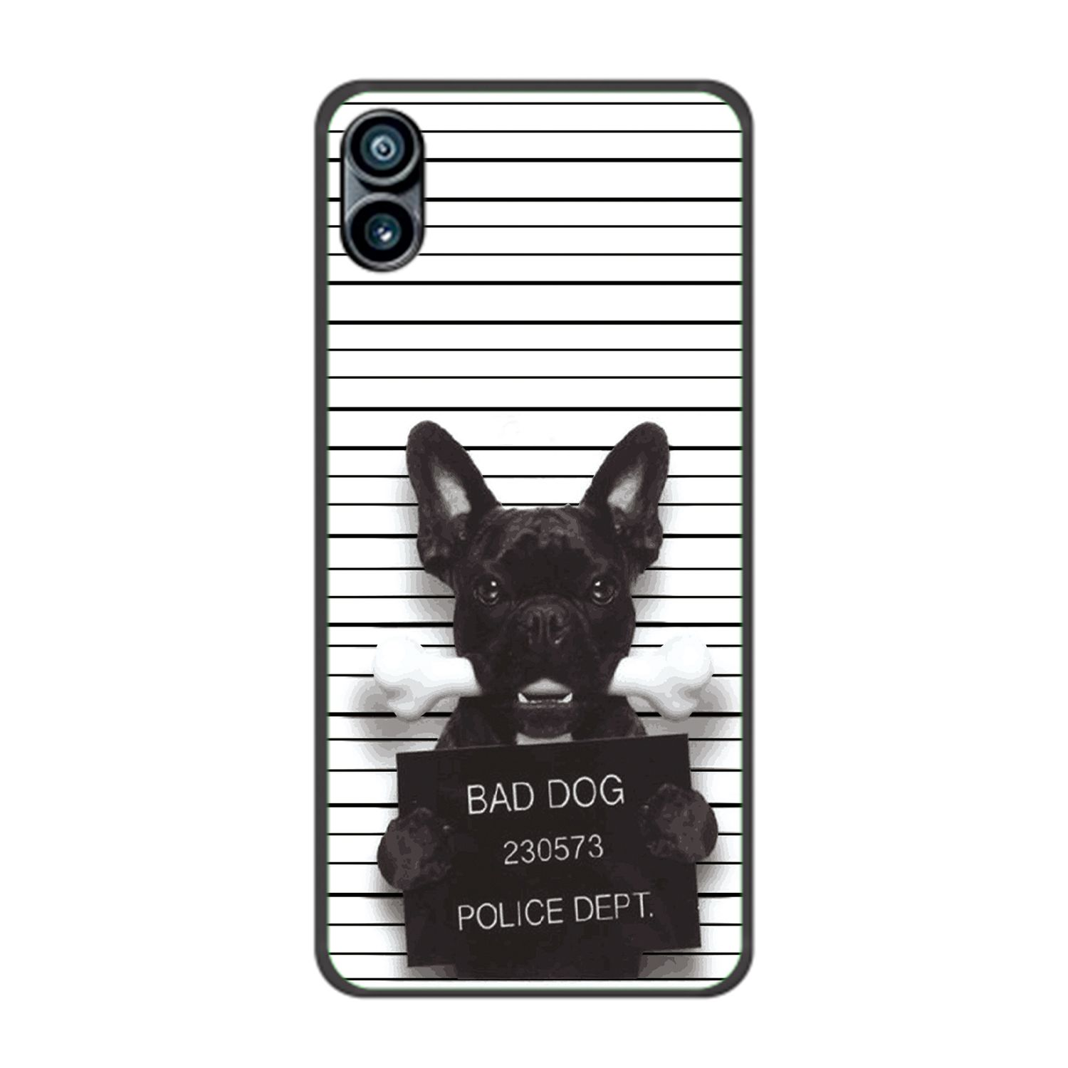 KÖNIG DESIGN Case, Backcover, Nothing, Bad Bulldogge 1, Dog Phone