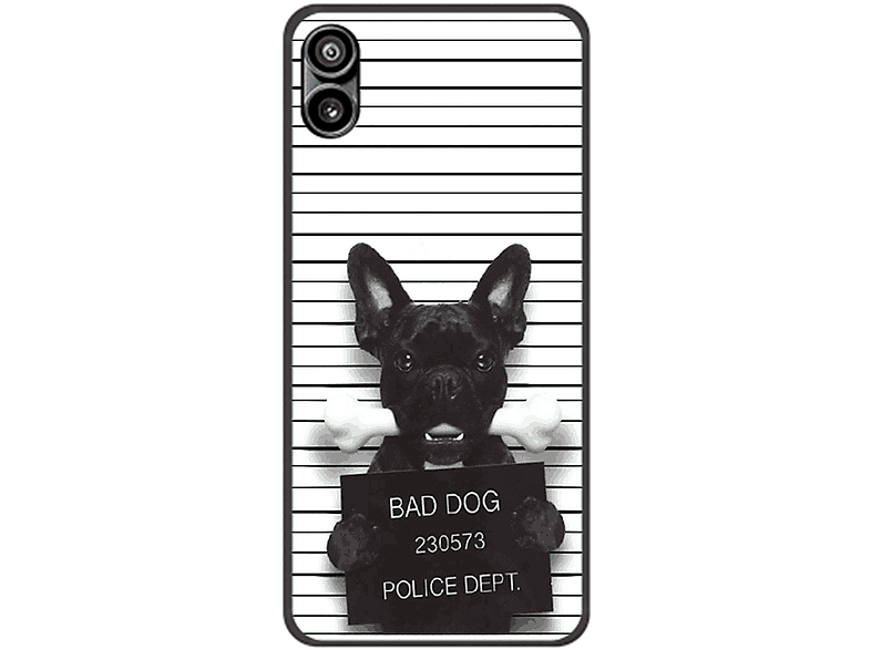 KÖNIG DESIGN Case, Backcover, Bad Nothing, 1, Dog Phone Bulldogge