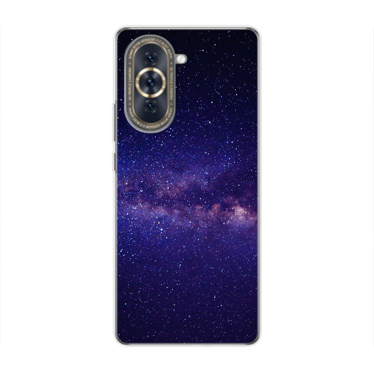 10, Backcover, Sternenhimmel nova Case, DESIGN KÖNIG Huawei,