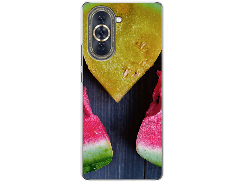 KÖNIG DESIGN Case, Backcover, Huawei, nova 10, Wassermelone