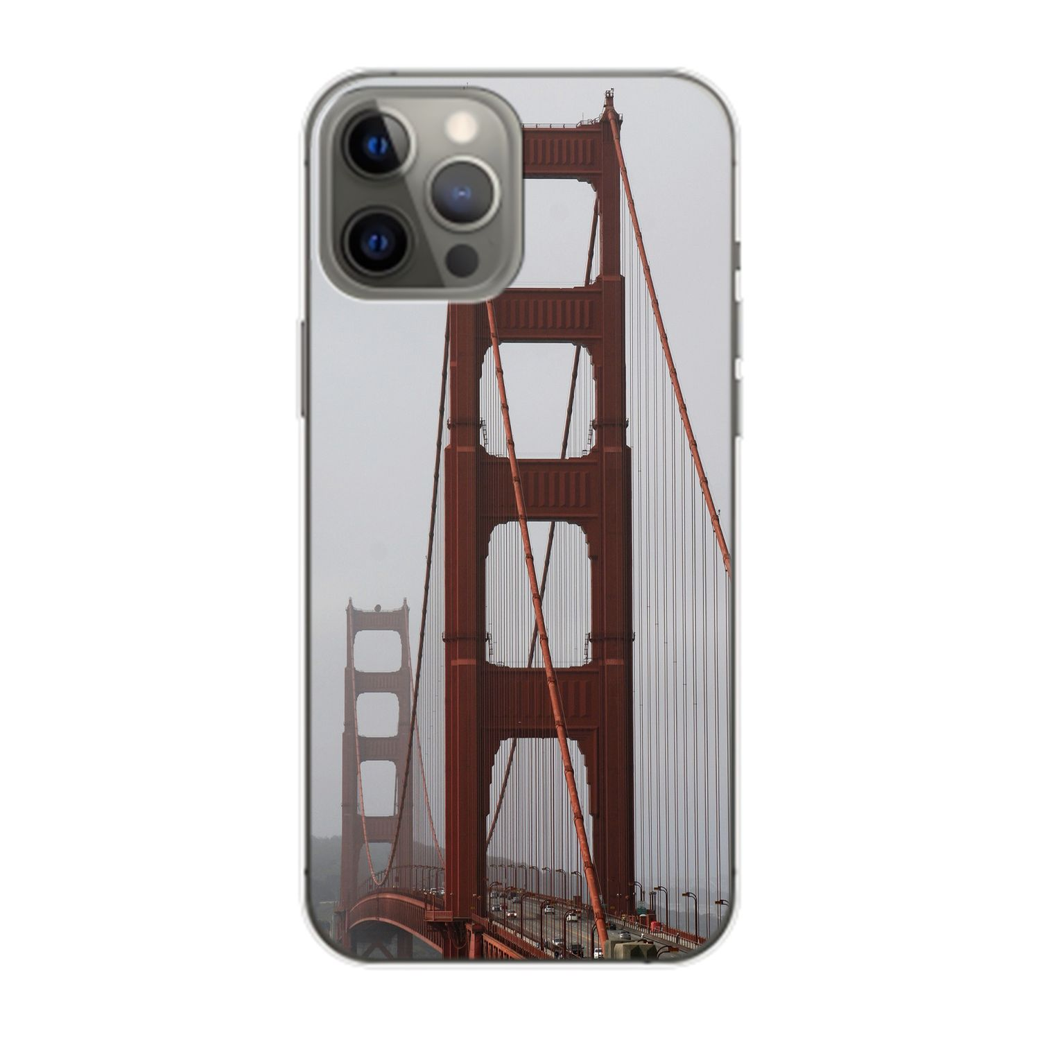 KÖNIG DESIGN Case, Backcover, Apple, Golden Gate 14 iPhone Max, Bridge Pro