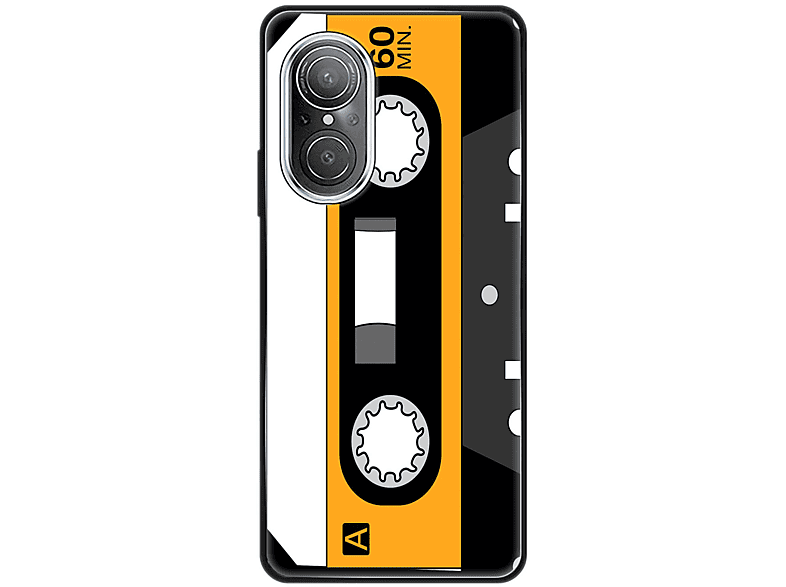 KÖNIG DESIGN Case, Backcover, Huawei, nova 9 SE, Retro Kassette