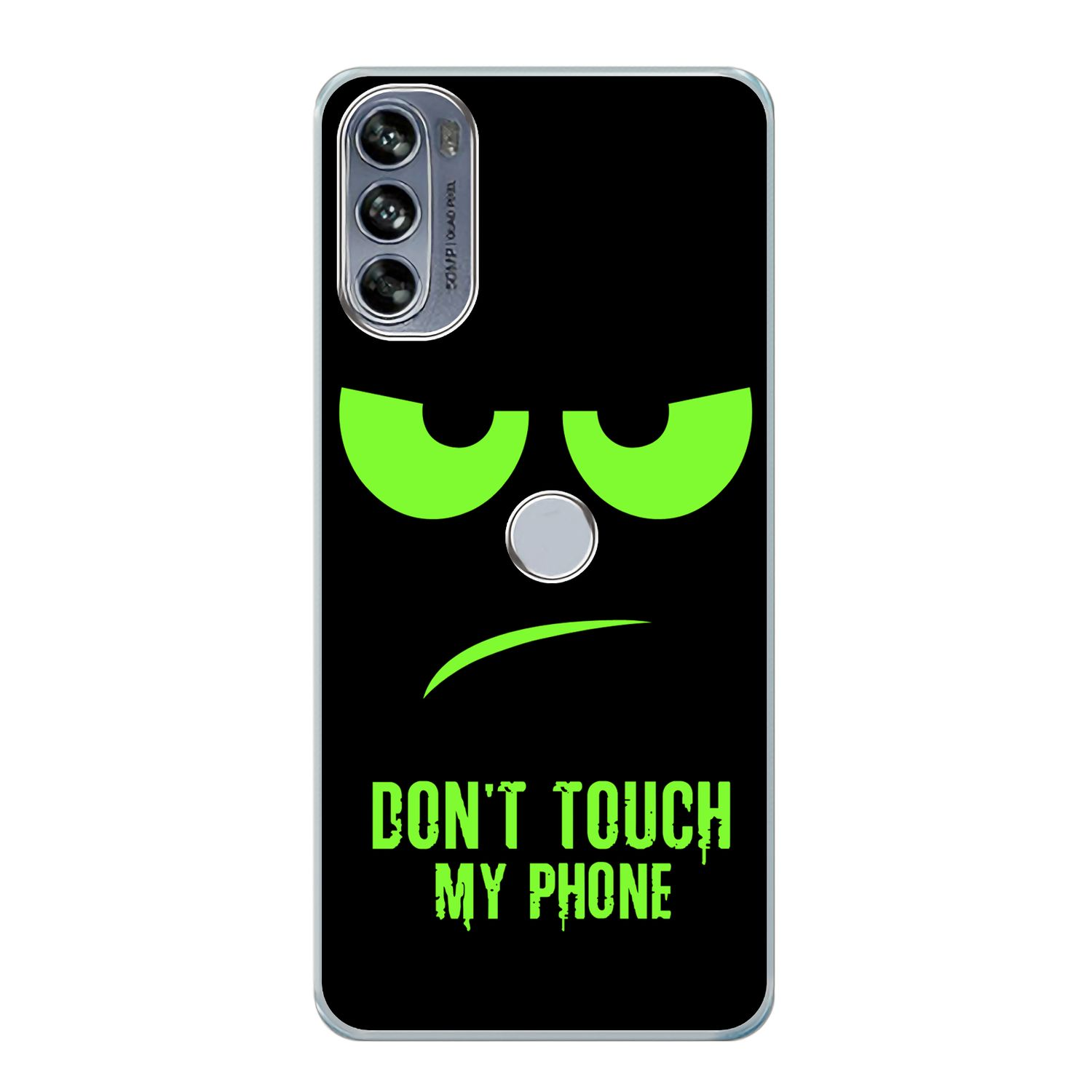 Case, Grün KÖNIG Motorola, Moto Backcover, 30 Phone Edge Pro, Dont Touch DESIGN My