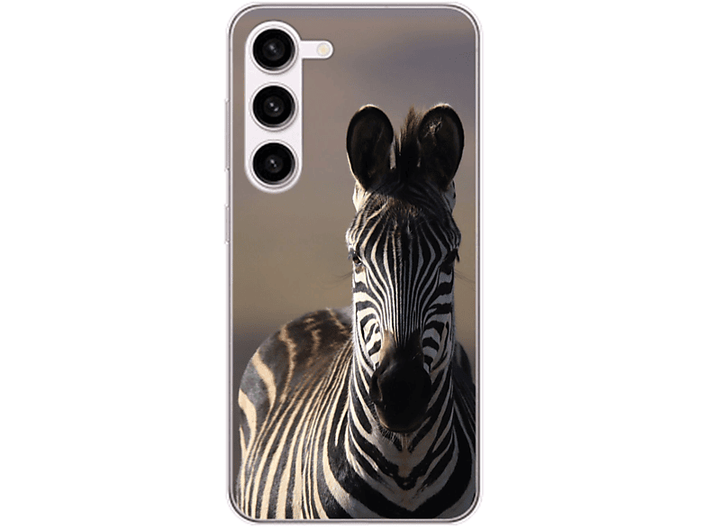 KÖNIG DESIGN Case, Galaxy S23, Zebra Backcover, Samsung